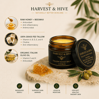 Harvest & Hive™ Organic Tallow Balm - Made in the USA 🇺🇸