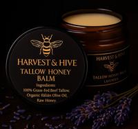 Harvest & Hive™ Organic Tallow Balm - Made in the UK 🇬🇧
