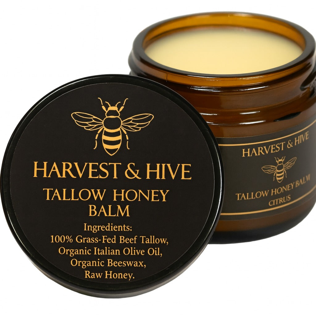 Harvest & Hive™ Organic Tallow Balm - Made In USA 🇺🇸