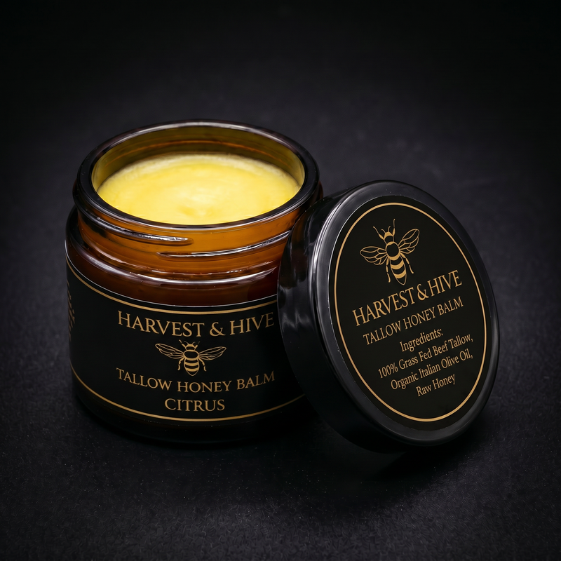 Harvest & Hive™ Organic Tallow Balm - Made in the UK 🇬🇧
